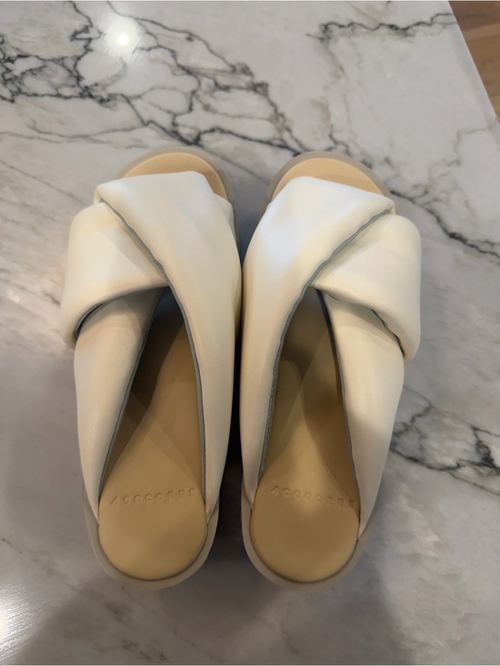 Shoes - 4CCCCEES Plia Anda Platform Sandal in Ivory- size 38